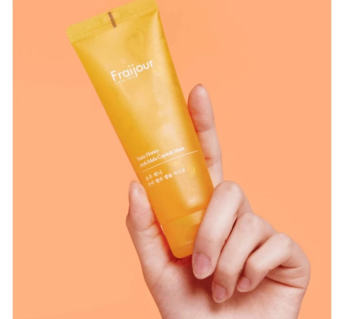 Осветительная маска Fraijour Yuzu Honey Anti-Mela Capsule 75 мл: Максимальная эффективность и сияние