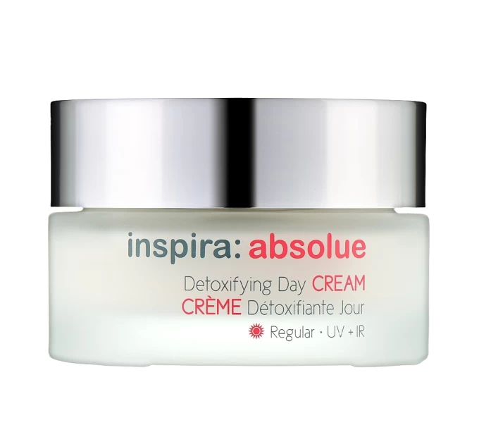 Детоксицирующий дневной крем для сухой кожи Inspira:cosmetics Absolue 50 мл – свежесть и защита каждый день