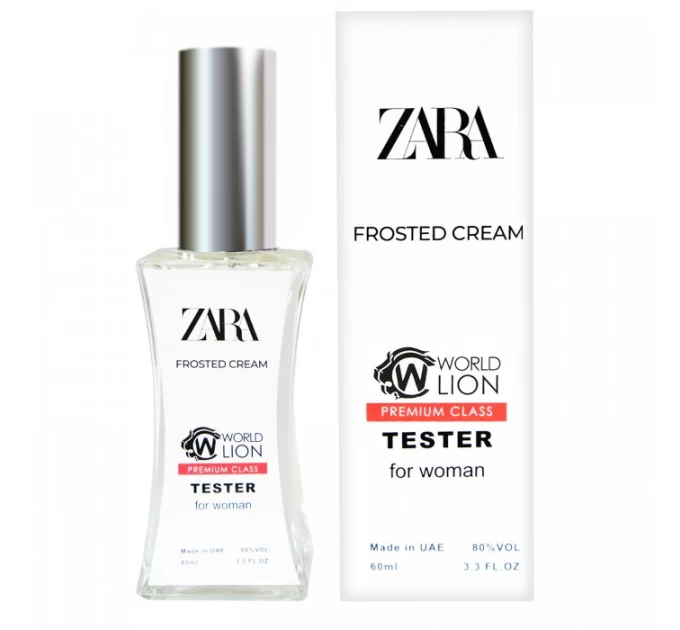 Тестер Zara Frosted Cream - 60мл: перевірена якість на сайті agon-v.com.ua