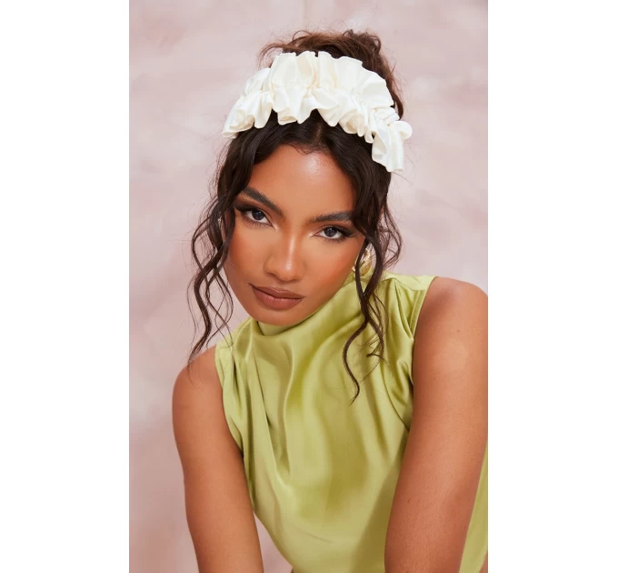 Обруч PrettyLittleThing One Size белый – идеальный аксессуар для стильного образа на agon-v.com.ua
