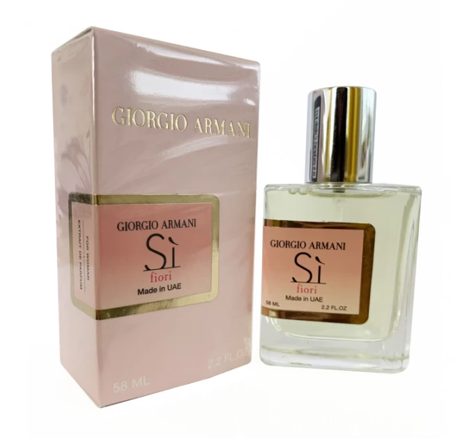 Изысканный аромат: Giorgio Armani Si Fiori - женский парфюм в тестере 58мл, доступный в ОАЭ