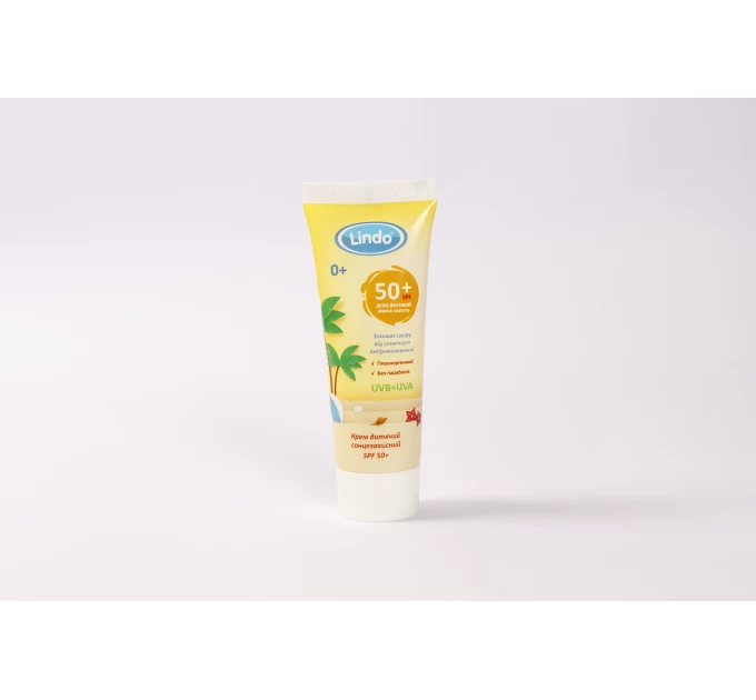 Защитите кожу вашего ребенка солнцезащитным кремом Lindo SPF 50+ 75 мл