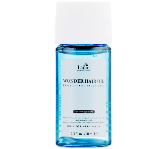 Купить La'dor Wonder Hair Oil 10 мл — мини-версия для блеска и гладкости волос в Агонь-В