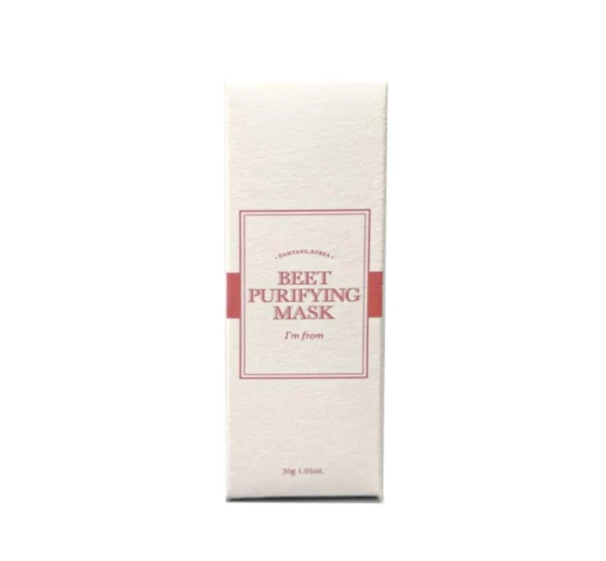 Очищение пор с глиняной маской I'm From Beet Purifying Mask