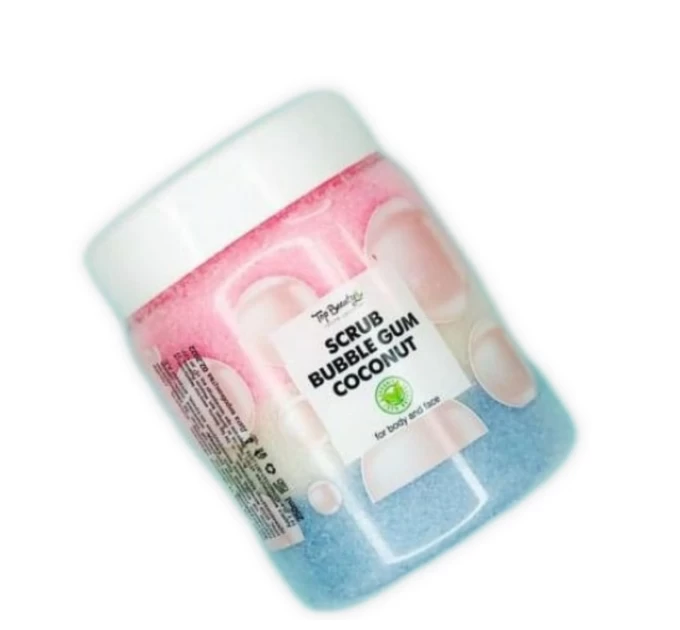 Скраб для тіла Top Beauty Bubble gum: освіжаюча краса українського виробника