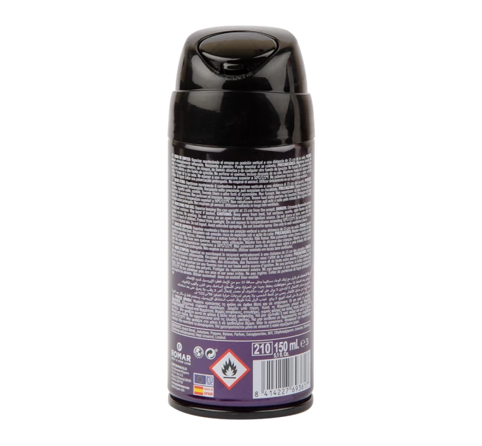 Дезодорант Amalfi Men Forest Black: мощная защита на 150 мл