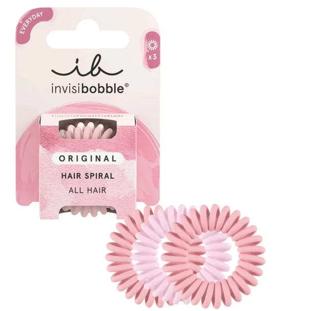 Резинки-браслеты invisibobble ORIGINAL The Pinks (3 шт) для волос.