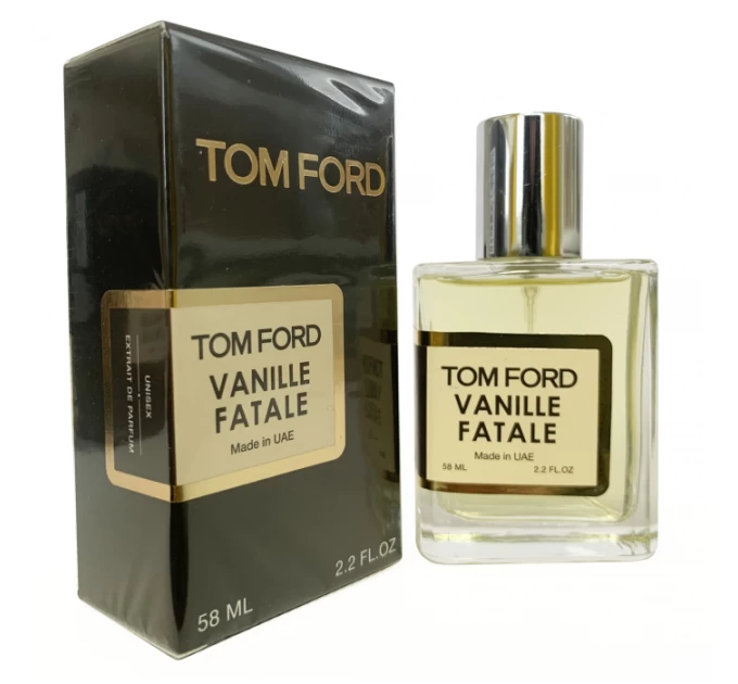Ексклюзивний аромат Tom Ford Vanille Fatale - ОАЕ Tester 58мл - неперевершена сила ванілі