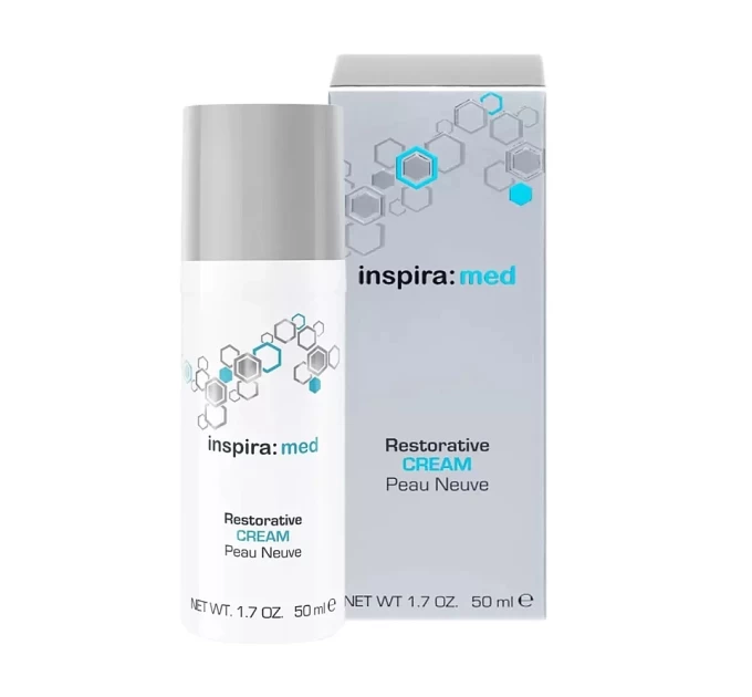 Ночной восстанавливающий крем с AHA кислотами Inspira:cosmetics – мощное обновление кожи, 50 мл (4251059310039)