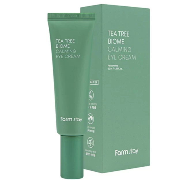 Успокаивающий Крем для Глаз FarmStay Tea Tree Biome: Антистресс Уход 50 мл