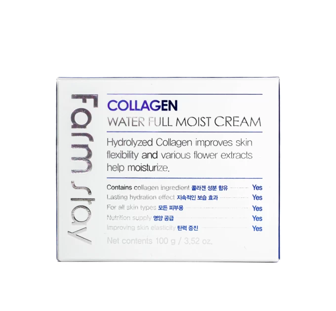 Омолаживающий увлажняющий крем для лица с коллагеном FarmStay Collagen 100 мл (FS 4619) – идеальный выбор от Агонь-В