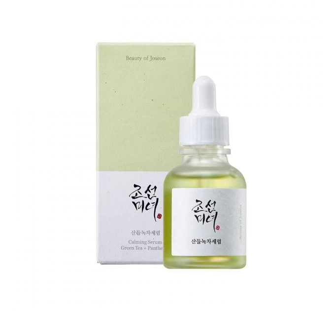 Успокойте свою кожу с сывороткой Beauty Of Joseon Calming Serum Green tea Panthenol 30 ml