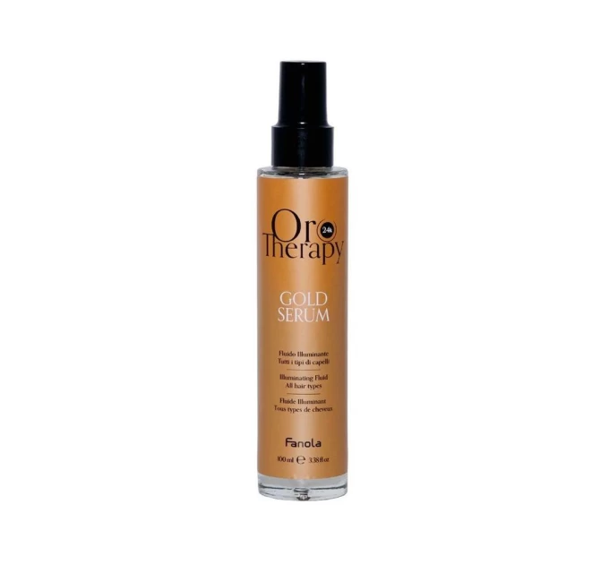 Сироватка для волосся Fanola Oro Therapy Gold Serum 100 мл - Блиск та Живлення для Вашого Волосся