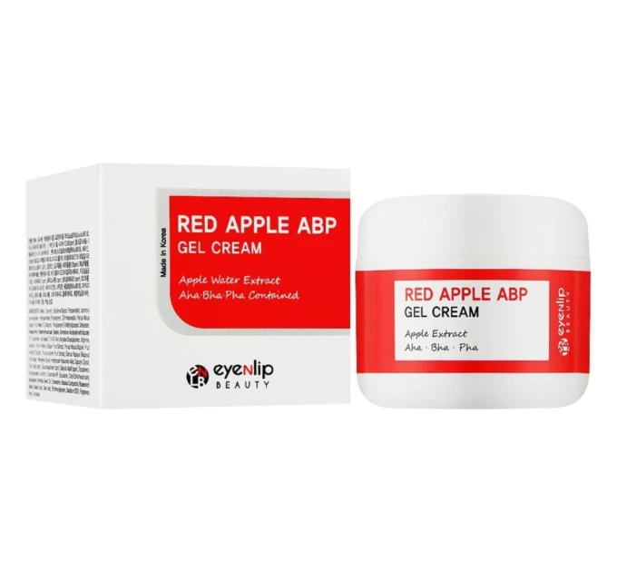 Увлажняющий гель-крем для лица Eyenlip Red Apple ABP 50 мл: свежесть и сияние кожи с красным яблоком