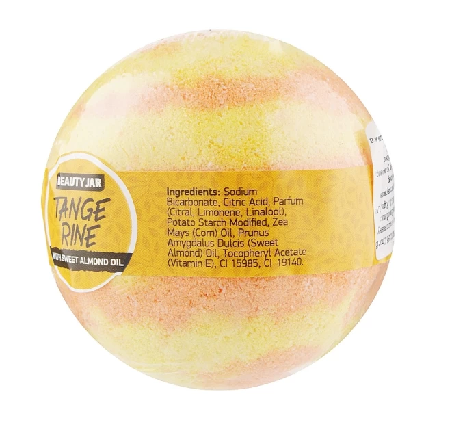 Бомбочка для ванны Tangerine Beauty Jar 150 г: роскошный уход для тела!