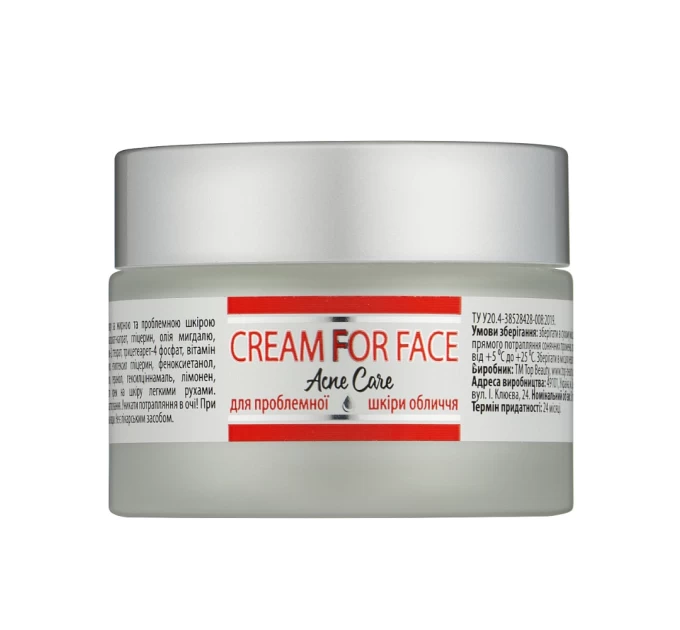 Top Beauty Cream 50 мл: Крем против акне для проблемной кожи лица - 4820169183484