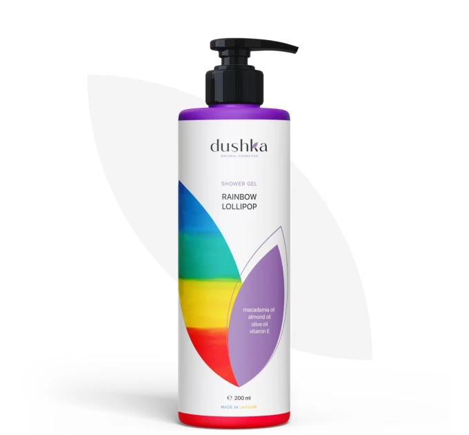 Gel for Shower with Rainbow Lollipop Fragrance - 200 ml