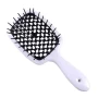 Расческа для волос Janeke Superbrush белый с черным