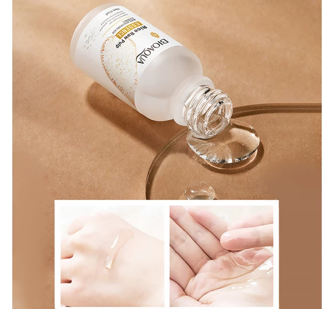 Сыворотка Bioaqua Rice Raw Pulp Essence 15 мл: Обновление кожи с экстрактом риса