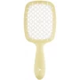 Щітка для волосся жовта з білим Superbrush Small Janeke