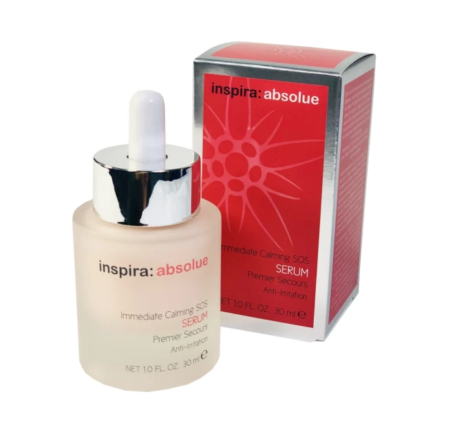 Заспокійлива SOS-сироватка для обличчя Inspira:cosmetics Absolue 30 мл - миттєвий ефект для сяючої шкіри