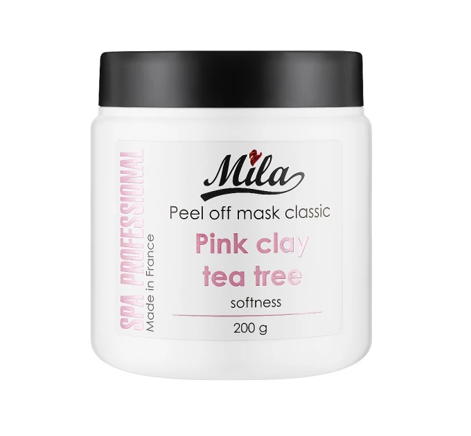 Альгинатная маска с чайным деревом и розовой глиной Mask Classic SOFTNESS Powder Mila Perfect 200 г для идеальной кожи