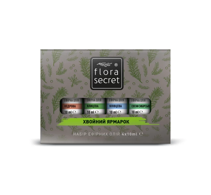 Насыщенный аромат искусства: Набор эфирных масел Flora Secret
