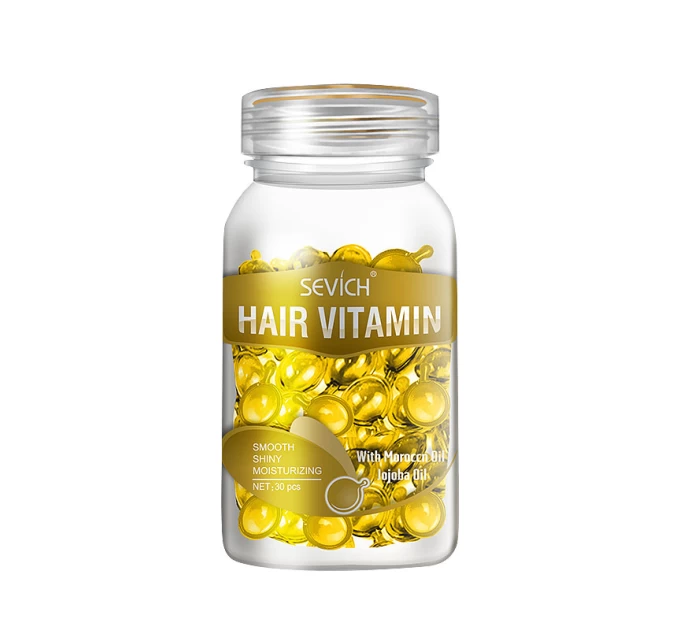 Укрепите и питайте волосы с помощью капсул Sevich Hair Vitamin с марокканским маслом и маслом жожоба – 30 шт (12433-74592)