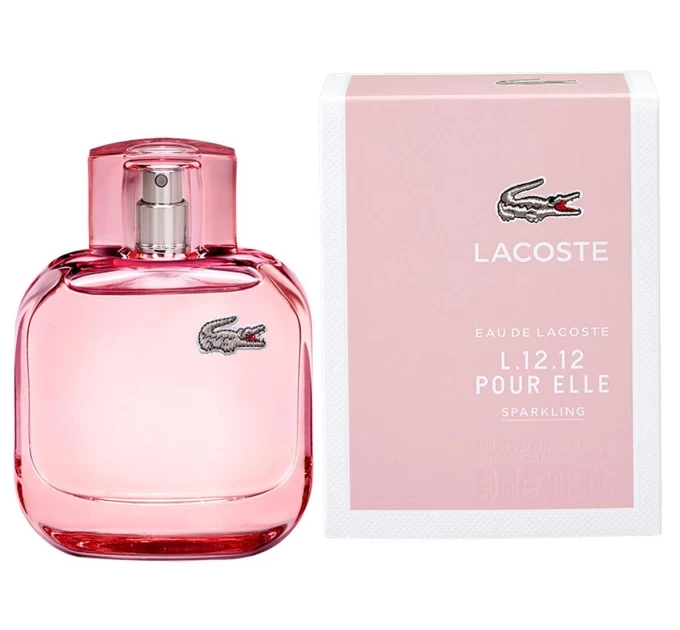Очаровывающий парфюм Lacoste eau de Lacoste L.12.12 pour Elle Sparkling для женщин - 90 мл