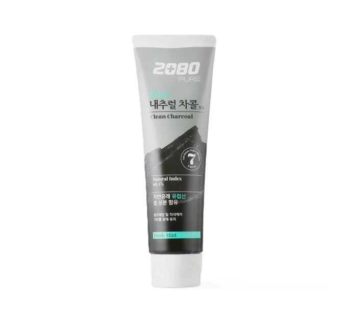 Зубная паста Pure Black Clean Charcoal 2080 120 г с древесным углем – идеальная чистота зубов от Агонь-В