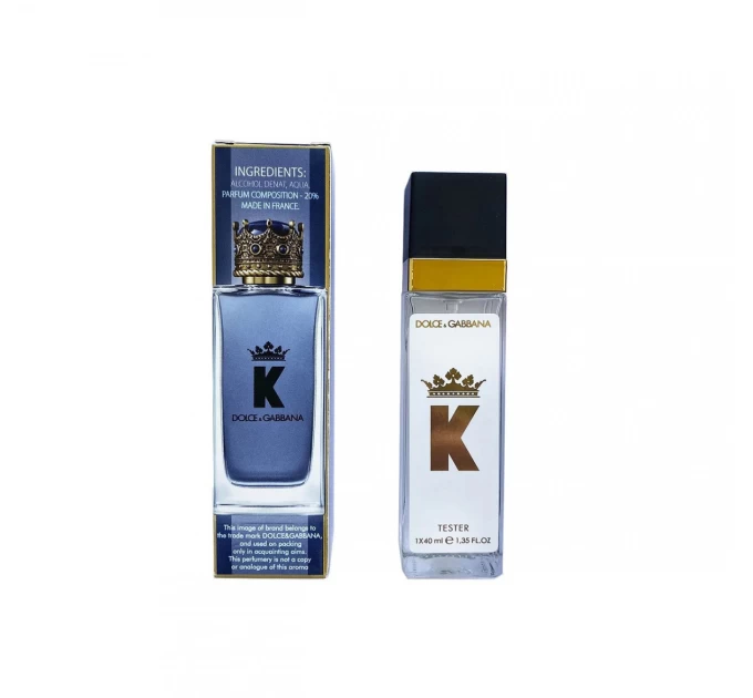 Туалетная вода Dolce & Gabbana K Travel Perfume 40ml - Элегантность и свежесть в каждом мгновении
