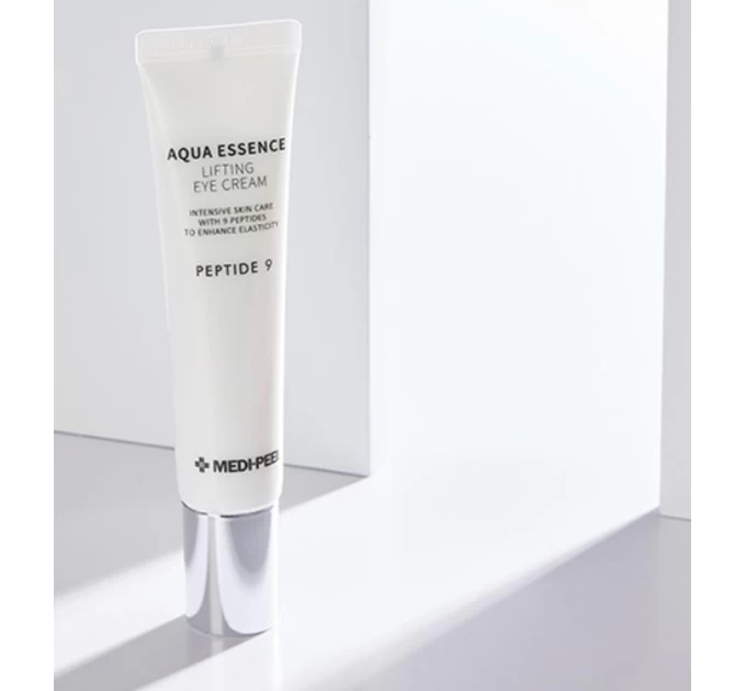 Идеальный лифтинг крем для кожи вокруг глаз с пептидами - Peptide9 Aqua Essence Lifting Eye Cream Medi-Peel 40 мл