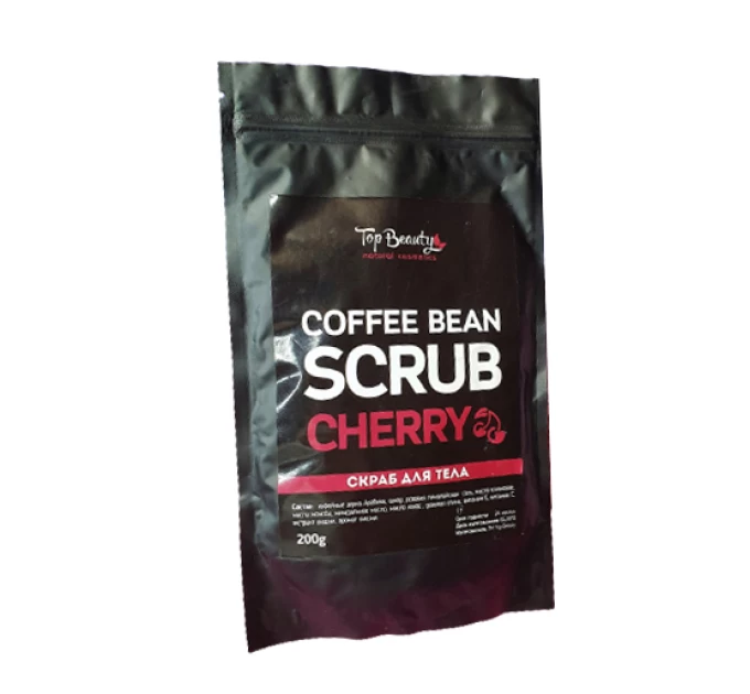 Скраб для тіла Top Beauty Cherry 200г: чудовий засіб на основі кави!