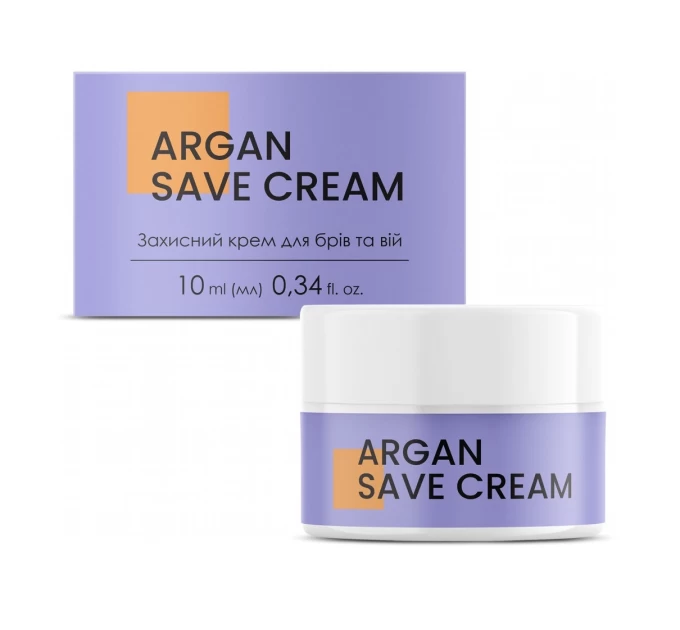 Защитный аргановый крем для бровей и ресниц Joly:Lab Argan Save Cream 10 мл (4823109407671) - ваш идеальный уход
