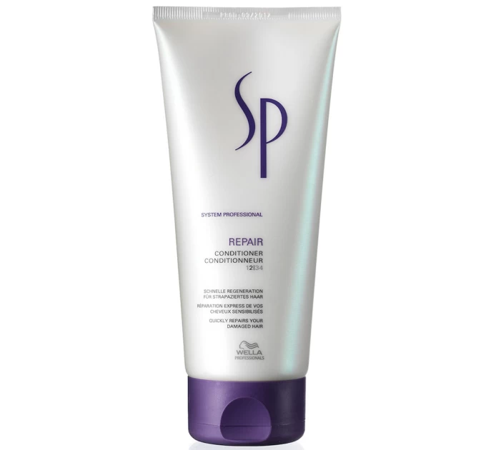 Восстанавливающий кондиционер Wella SP Repair: Идеальное решение для поврежденных волос - 200 мл