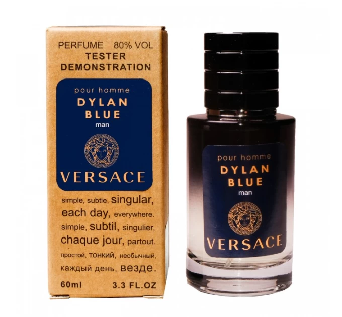 Тестер Versace Dylan Blue Pour Homme - ексклюзивний аромат для сучасного чоловіка (українською)