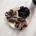 Эксклюзивный набор атласных резинок ANbeauty 3 шт Multicolor (AN0103429) для стильных причесок