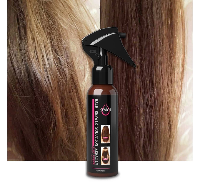 Восстанавливающий спрей Sevich Hair Repair Solution Keratin 100 мл: возвращение силы и блеска волосам