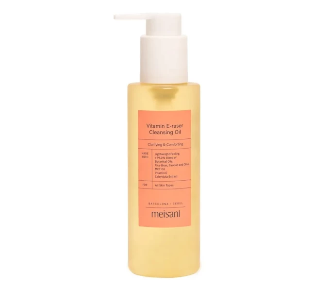 Meisani Vitamin E-Raser Cleansing Oil: очищение и питание в одном флаконе.
