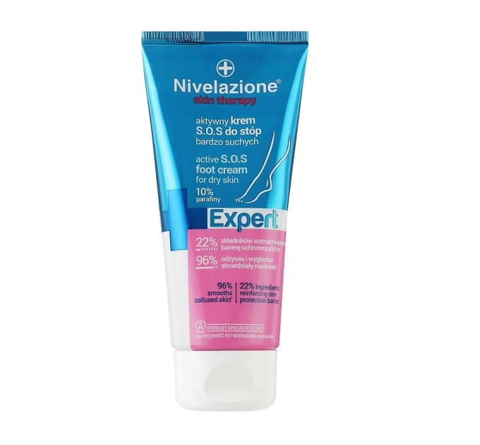Активный крем S.O.S. для сухой кожи ног от Nivelazione Skin Therapy Farmona
