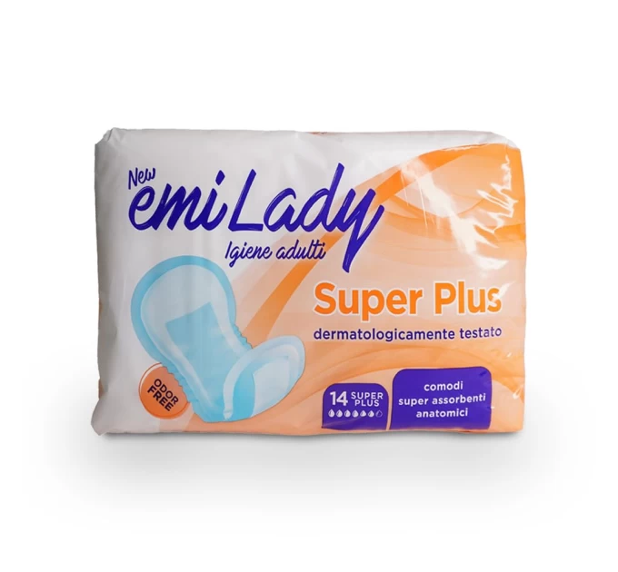 Унікальні жіночі урологічні прокладки Cardificio Italiano Emi Lady Super Plus 6 крапель - 14 шт для вашої впевненості
