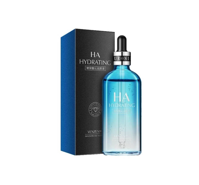 Увлажняющая сыворотка VENZEN HYDRATING: мощный эффект гиалуроновой кислоты, 100 мл