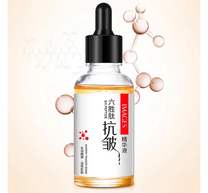 Сыворотка IMAGES 30 мл Six Peptide: регенерация кожи в одном флаконе