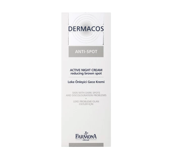 Відновлюючий нічний крем для обличчя Farmona Dermacos Anti-spot 50 мл.