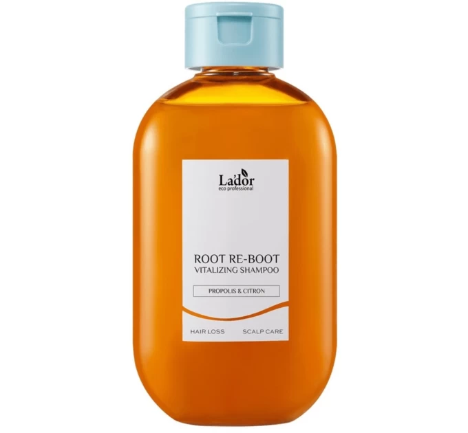 Шампунь для сухой кожи головы La'dor Root Re-Boot Propolis & Citron 300 мл: уход и восстановление