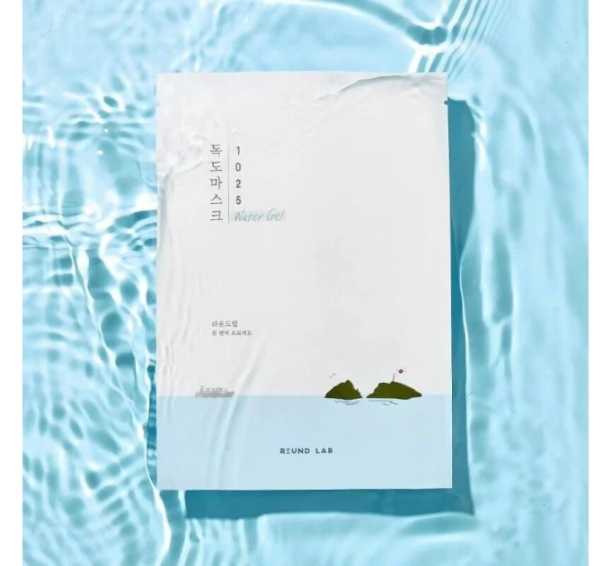 Увлажняющая маска ROUND LAB 1025 Dokdo Water Gel Mask Sheet