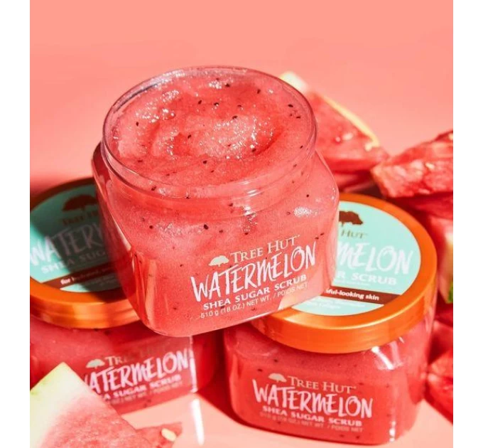 Освежающий скраб для тела Tree Hut Watermelon 510г