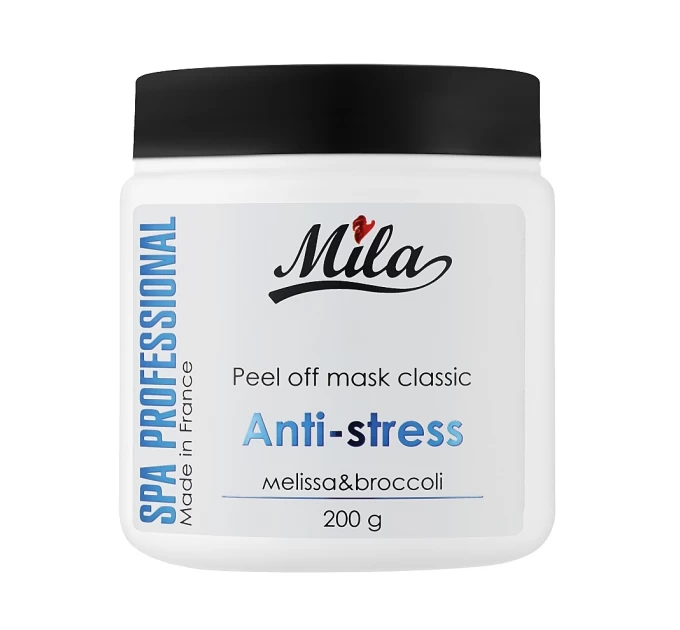 Альгінатна маска Антистрес ActImmune TM з мелісою та брокколі Mila Perfect 200 г (3702261744200) - купити на agon-v.com.ua