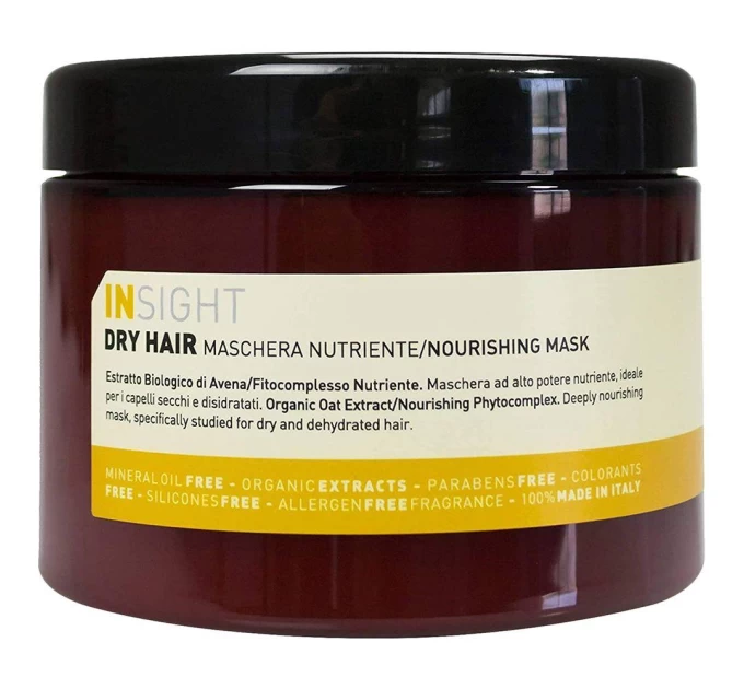 Питательная маска для сухих волос Insight Dry Hair Mask 500 мл — идеальный уход от Агонь-В
