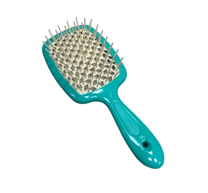 Расческа Stenson 4545/2193 Turquoise: Пластиковый уход за волосами от Агонь-В